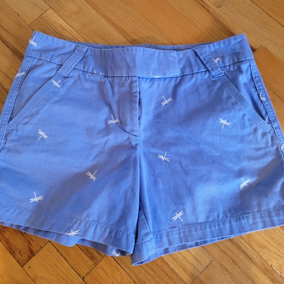 J. Crew Pants - J.Crew Dragonfly Embroidered Shorts